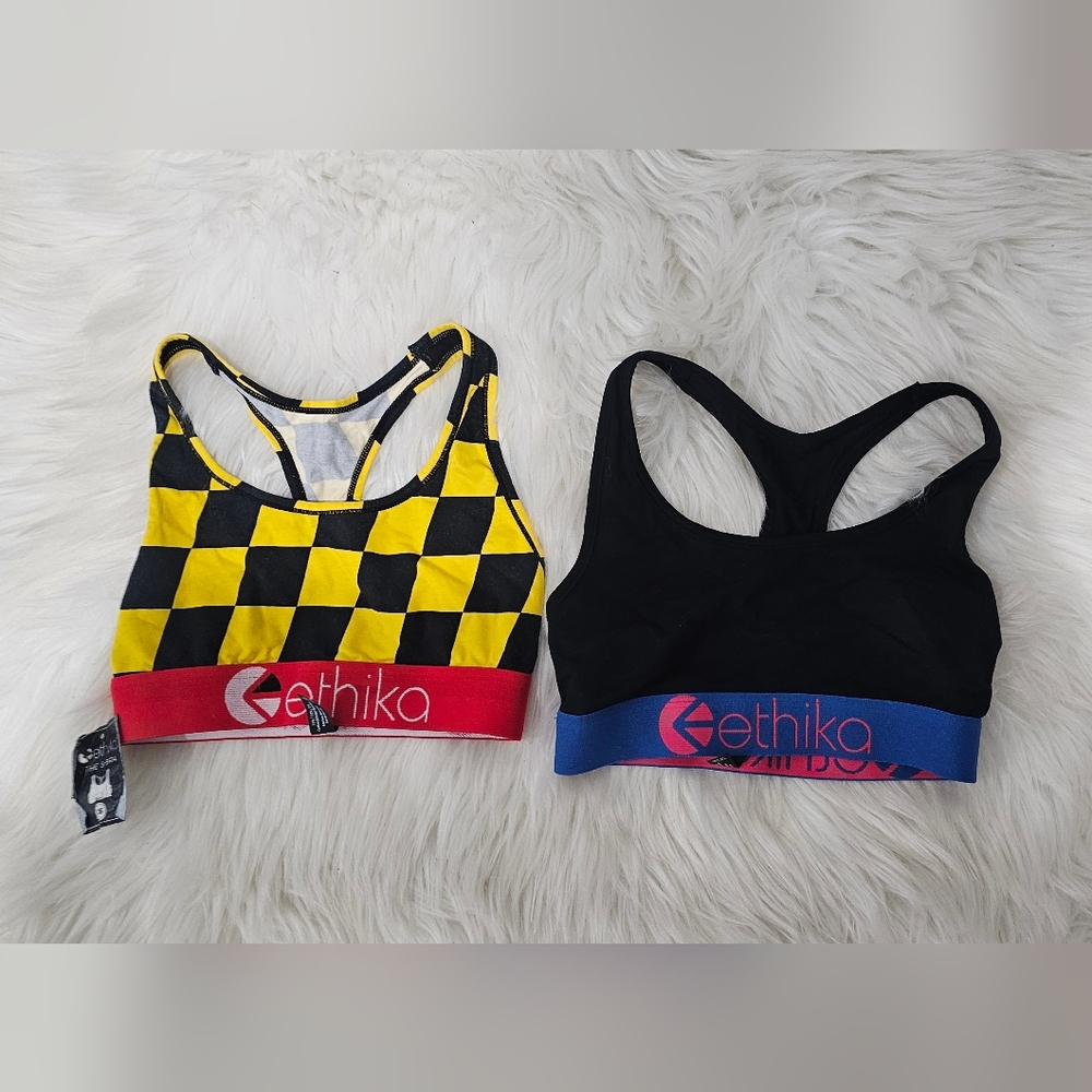 "The S Bra" Ethika Size XS Lot of 2